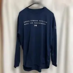 Under Armour HeatGear ネイビー 長袖カットソー L