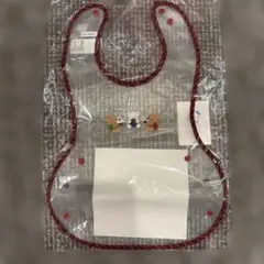 《未開封》《折り目あり》ファミリア／食事エプロン（赤系ファミリアチェック）のサムネイル