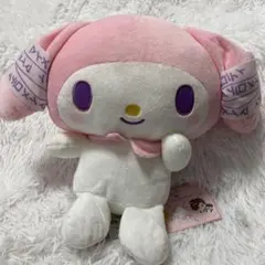 タグ付き　真天地開闢集団ジグザグ×サンリオキャラクターズ　ぬいぐるみ　マイメロ