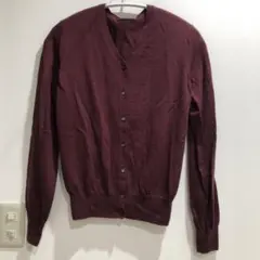 オールドユニクロ　OLD UNIQLO ウール　カーディガン　紺タグ　レア　希少