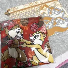 チップとデール　ポーチ
