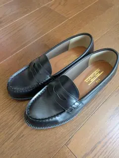 HARVAR 黒 ローファー 23.5cm