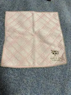 【即日発送】ポール&ジョーPAUL & JOE チェック柄タオルハンカチ