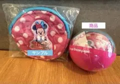 ミニーのファンダーランド　パルパル　ミニパル カプセルトイ　ミニポーチ　ピンク