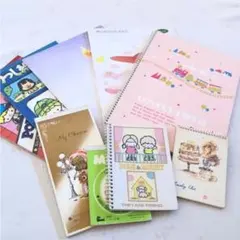 昭和レトロ　ノート　メモ　ファンシー文具　9点