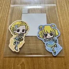 アイカツ プリパラ ガーデンパーティー ダイカットステッカー ひなき みれぃ