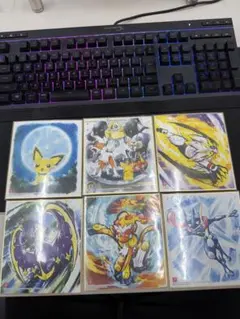 ポケモン 色紙ART4 No.13 リザードン 金箔押し コレクション キラ