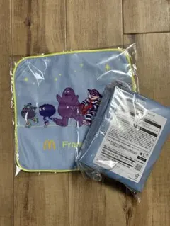 マクドナルド福袋2026 保温・保冷バッグ　水色