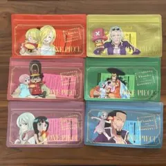 ONEPIECE×Ghanaオリジナルジッパーバッグ全6種コンプリートセット