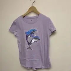 GAP kids L 140㎝ イルカ スパンコール 美品