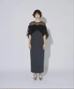ANDRESD ruffled bustier pants dress - メルカリ