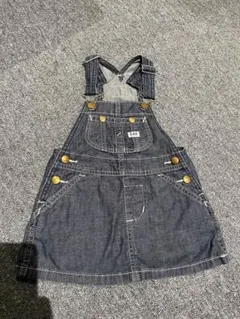 【値下げ】Lee ジャンバースカート 80サイズ