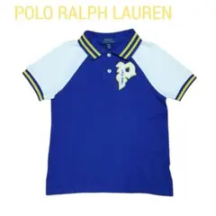 【美品】POLO RALPH LAUREN キッズ半袖ポロシャツ 110cm