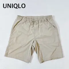 UNIQLO ユニクロ ショートパンツ M 短パン ハーフパンツ ベージュ ゴム