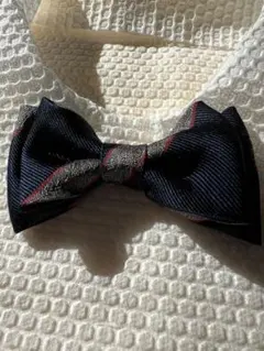 蝶ネクタイ　シルク　d