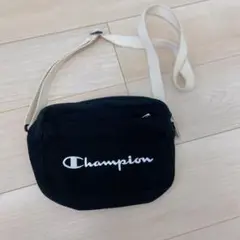 最終値下げ‼️Champion ブラックショルダーバッグ