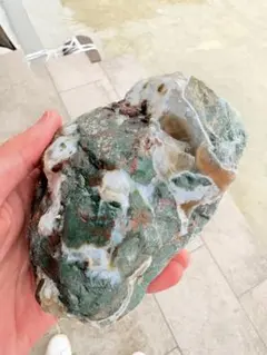 碧玉 グリーンジャスパー 瑪瑙 水石 水晶 自然石 鑑賞石 - メルカリ