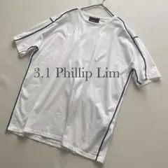 3.1 Phillip Lim パイピングデザイン Tシャツ XS ホワイトのサムネイル