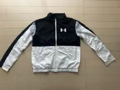 Under Armour アンダーアーマー ウインドブレーカー 黒/白　YLG