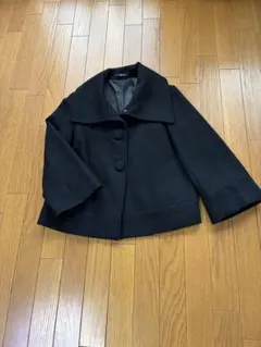 COMME CA ISM 黒 テーラードジャケット