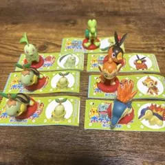 ポケモン　チョコエッグ　旅立ちの3匹　7点セット　まとめ売り