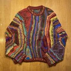 COOGI マルチカラーニットセーター Sサイズ