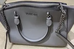 MICHAEL KORS 2way ショルダー ハンドバッグ グレー