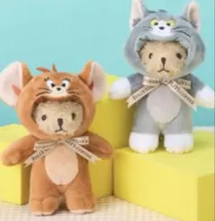 タリーズコーヒー ベアフル トムとジェリー セット(紙袋1枚付き)