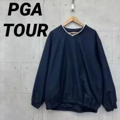 PGA TOUR ピージーエーツアー ウィンドピステ メンズ XL 紺
