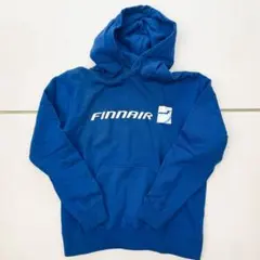 FINNAIR パーカー 青