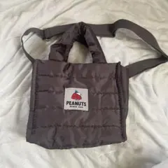 【新品未使用品】スヌーピー　2wayキルティングバッグ