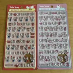 【国内正規品】ボンボンドロップシール mini ミニ ハローキティ 2枚セット