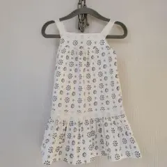 baby gap　ベビーギャップ　コットンワンピース　白　80cm