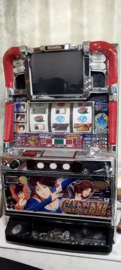 パチンコ　実機　CRキャッツアイ　299ver コントローラー付き 平和 CRキャッツ・アイ299ver. 中古パチンコ実機 [枠名：RISING