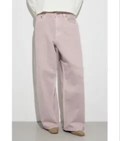 【新品】AZUL DENIM カラーワイドデニム レディース