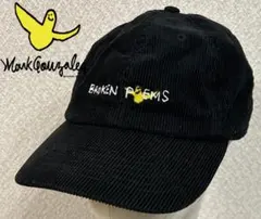 Mark Gonzales マークゴンザレス キャップ コーデュロイ ブラック