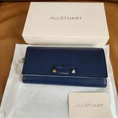 JILLSTUART 長財布 ネイビー リボンのサムネイル