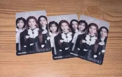 MISAMO PLAY クリアトレカ 3枚セット