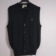 Crocodile メンズＶネックニットベストLサイズ