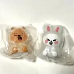 SKZOO ライトマスコット リービット・ハンクォッカ　味噌スキズ BANDAI