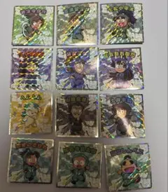 忍たま乱太郎マンチョコシール　12枚セット