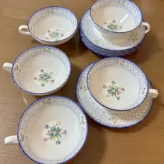 ノリタケ サンレモ カップ&ソーサー 5客 プレート (大)新品箱入 - メルカリ