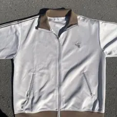 ワンポイント刺繍トラックジャケット