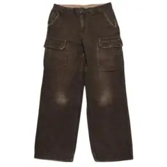 DULUTH ダルース カーゴパンツ ダック地 32×32 ブラウンq32①