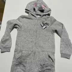 H&M ユニコーン フード付き オールインワン グレー
