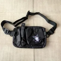 看護師ポーチ サンリオ横型ファスナー付き2WAY オーガナイザー クロミ