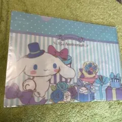 シナモロール　15th anniversary クリアファイル1枚