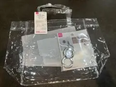 ダイソークリアバッグ　アイレットリング２枚