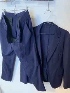 コムサメン　ネイビー セットアップセット シングルブレスト