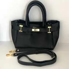 【美品】シータパランティカ 2WAY レザー 黒　ドゥーズィエムクラスのサムネイル